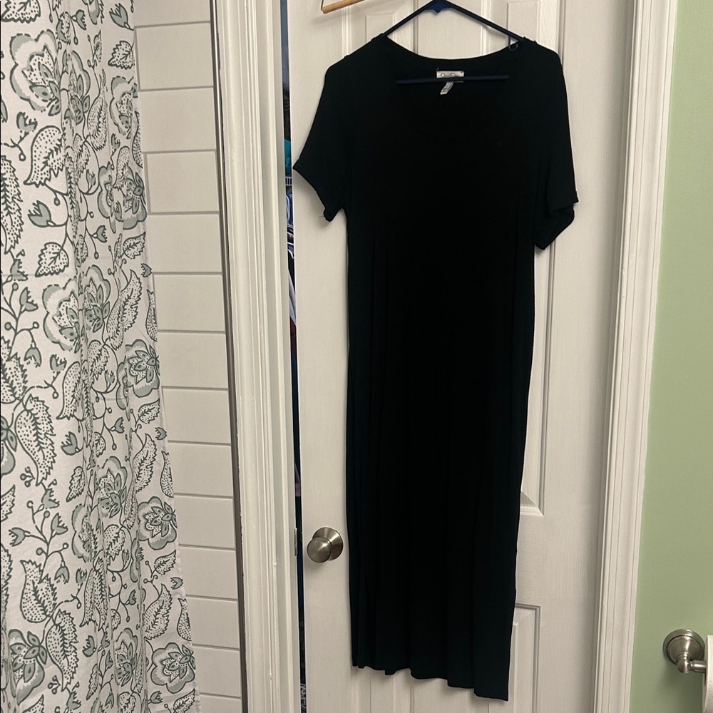 Black Midi Dress